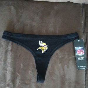 NFL shop vikings team logo thong